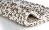 Kleine Wolke Badematte Sling, Badvorleger, Badezimmer Teppich, Höhe 20 mm, rutschhemmend beschichtet, fußbodenheizungsgeeignet, Baumwolle, Polyester, rechteckig, Badteppich, handgefertigt, 2 farbige Schlingenoptik Bild 3