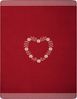 Wohndecke Wohndecke Heartwarming, Biederlack, im romantischen Design Bild 1