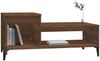 vidaXL Couchtisch Braun Eichen-Optik 100 x 50 x 45 cm Holzwerkstoff [821139] Bild 4