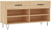vidaXL Schuhbank Sonoma-Eiche 102x35x55 cm Holzwerkstoff 829735 Bild 2