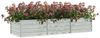 vidaXL Garten-Hochbeet 240x80x45 cm Verzinkter Stahl Silber 316888 Bild 3