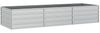 vidaXL Garten-Hochbeet 240x80x45 cm Verzinkter Stahl Silber 316888 Bild 2