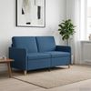 vidaXL Sofa mit Stauraum Blau 152 x 78 x 87 cm Polyester 42036927 Bild 3