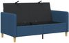 vidaXL Sofa mit Stauraum Blau 152 x 78 x 87 cm Polyester 42036927 Bild 4