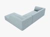 Micadoni 4-Sitzer Modular Sofa Ruby Rechts Kord Scala Hellblau Bild 5