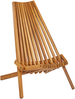 Beliani 'BELLANO' Bistro Set, Akazienholz Heller Holzfarbton Bild 4