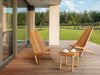 Beliani 'BELLANO' Bistro Set, Akazienholz Heller Holzfarbton Bild 3