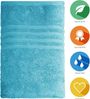 Lavea Saunatuch Bali Saunahandtuch 80x200 cm Saunahandtuch XXL 80x220 cm, Weiches Bio-Baumwollfrottee (1-St), pflegeleicht, GOTS-zertifiziert, extra saugstark mit 500g/m² Bild 3