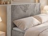 Boxspringbett mit Bettkasten NORDIC KING 180 x 200 cm, 7-Zonen Multipocket-Matratzen H3 und Topper T25, zwei Bettkästen, holz Optik, gepolstertes Kopfteil - Hellbraun Cord Bild 5