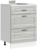 Küchenunterschrank SAMU Grau Sonoma 60x46x81,5 cm | Küche Unterschrank mit Schublade Bild 3