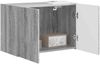 vidaXL TV-Wandschrank Graues Sonoma 59,5 x 31 x 40 cm Holzwerkstoff 892341 Bild 3