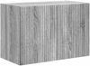 vidaXL TV-Wandschrank Graues Sonoma 59,5 x 31 x 40 cm Holzwerkstoff 892341 Bild 2