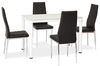 XL Küchenhängeschrank Rimini 45x96cm 1-türig matt Farbe: RAL 6025 farngrün matt / grau RI-W4/45 Bild 1