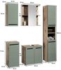 moebel-dich-auf Badmöbel-Set Vail, (Set 1, 5-St, Hochschrank, Spiegelschrank, Wbu, Hängeschrank, Kommode) Bild 3