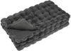 vidaXL Rutschfeste Decke aus Kunstkaninchenfell Olite 4 pcs Dunkelgrau 42021806 Bild 5