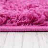 VIMODA Teppich Prime Shaggy Hochflor Langflor Einfarbig Modern Pink Rosa für Wohnzimmer, Schlafzimmer, Maße:70x250 cm Bild 3