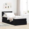 vidaXL Ottoman-Bett mit Matratze Schwarz 90x190 cm Samt 3311815 Bild 3