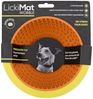 LickiMat Antischlingnapf Wobble Schleckschale aus Naturgummi für Hunde - orange - 18 cm, gefriergeeignet Bild 2