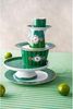 Pip Studio Frühstücksteller Love Birds Stripes Emerald Grün (21cm) 51.001.465 Bild 3
