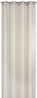 ELBERSDRUCKE Vorhang Ösenschal Lino beige Uni 255 x 140 cm (1 St), Ösen, blickdicht, Polyester, Leinenoptik, einfarbig, modern Bild 4