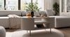 Ovalio Couchtisch Typ 200 Tisch Bestelltisch 100 cm Wohnzimmer Esszimmer Modern Farbwahl Sandbeige, Cremona-Eiche und Dunin-Eiche Bild 2