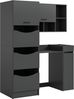 welltime Badmöbel-Set FALAS, TOPSELLER!, 4-teilig, Hauswirtschaftsraum Set, Breite 126 cm, (Set, 4-St, Wäschschrank, Waschmaschinenumbauschrank, Standregal, Hängeschrank), Kombination, Waschmaschinenumbau, Waschmaschinenschrank, Wäschekammer Bild 5