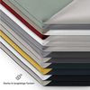 Blumtal Wendebettwäsche 155x220 - aus atmungsaktiver Mikrofaser - Bettbezug 155x220 + 2X Kissenbezüge 40x80 Oeko-Tex - weiches & bügelfreies Bettwäsche-Set, 3teilig, Anthrazit/Hellgrau Bild 4