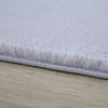 Hochflor Teppich Pia rund - 120 cm Durchmesser - Silberfarbe Bild 2