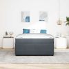 vidaXL Bettrahmen mit Matratze Dunkelgrau 160 x 200 cm Stoff 3398413 Bild 3