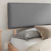 vidaXL Bettgestell mit gepolstertem Kopfteil Hellgrau 180 x 200 cm 3398069 Bild 3