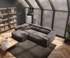 Delife 'Sirpio XL' Ecksofa mit variabler Recamiere, 270x170 cm, Khakibraun, Mikrofaser, ohne Hocker Bild 5