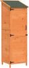 vidaXL Garten Shed Braun 59,5 x 56 x 176,5 cm Holzwerkstoff 42033447 Bild 2