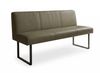 KAWOLA Esszimmerbank ELEEN Leder olivgrün 123cm 85 x 69 x 123 cm Bild 3