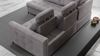 Ecksofa Schlafsofa Sofa WENDIE Stoff Hold Me Braun Ottomane Links Bild 5