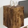 vidaXL TV-Wandschrank Geräucherte Eiche 30 x 31 x 40 cm Holzwerkstoff 892259 Bild 4