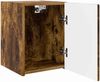 vidaXL TV-Wandschrank Geräucherte Eiche 30 x 31 x 40 cm Holzwerkstoff 892259 Bild 5