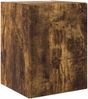 vidaXL TV-Wandschrank Geräucherte Eiche 30 x 31 x 40 cm Holzwerkstoff 892259 Bild 2
