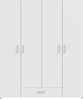 Drehtürenschrank >ECONOBOX< in Weiss - 159,1x190,5x54,4cm (BxHxT) Bild 2