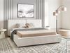 Wasserbett Stoff LINARDS 160 x 200 cm Cremeweiß Bild 3