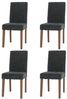 MCW Esszimmerstuhl Littau-CH-4 (Set, 4 St), Stuhlbeine aus Massivholz, Rutschfest durch Kunststoffuntersatz Bild 4