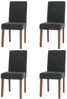 MCW Esszimmerstuhl Littau-CH-4 (Set, 4 St), Stuhlbeine aus Massivholz, Rutschfest durch Kunststoffuntersatz Bild 5
