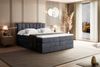 ALTDECOR 'OTTA KING' Boxspringbett, (Multipocket-Matratze H4, H3 Bonellfederung, Topper, Kopfteil), Dunkelgrau Casablanca, 160 x 200 cm Bild 4