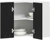 vidaXL Hängeschrank Lyon Schwarz Eichen-Optik 57 x 57 x 60 cm 863148 Bild 3