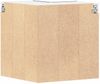 vidaXL Hängeschrank Lyon Schwarz Eichen-Optik 57 x 57 x 60 cm 863148 Bild 5