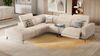 Sofanella Ecksofa MARBELLA Polsterecke Eckcouch Stoffsofa in Creme Bild 3