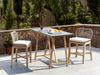 Bistro Set TALAMONE Akazienholz Heller Holzfarbton Bild 3