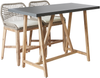 Bistro Set TALAMONE Akazienholz Heller Holzfarbton Bild 4