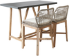 Bistro Set TALAMONE Akazienholz Heller Holzfarbton Bild 5