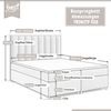 Best for Home Boxspringbett mit Bettkasten Trinity K10 Lux, mit Bettkasten, inkl. 7 cm Topper (140x200 160x200 180x200 200x200 cm), Verschiedene Liefermöglichkeiten, TOP Preis-Leistungs-Verhältnis Bild 2