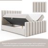 Best for Home Boxspringbett mit Bettkasten Trinity K10 Lux, mit Bettkasten, inkl. 7 cm Topper (140x200 160x200 180x200 200x200 cm), Verschiedene Liefermöglichkeiten, TOP Preis-Leistungs-Verhältnis Bild 4
